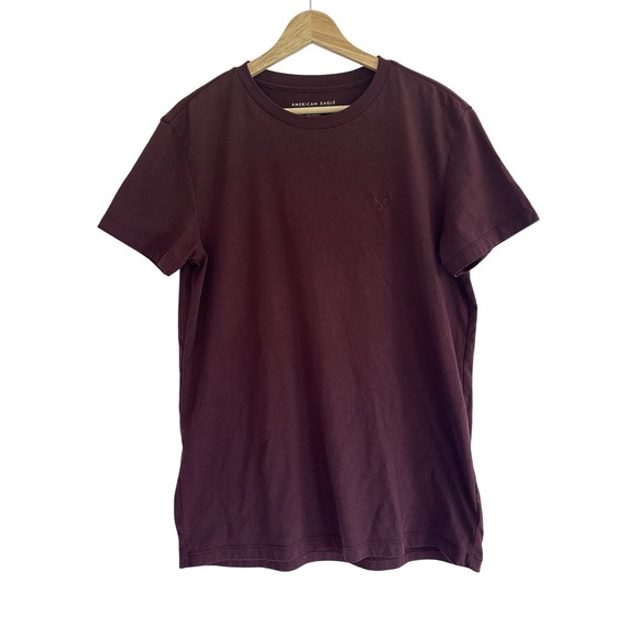 American Eagle Outfitters Other - American Eagle Outfitters Mens Burgundy Short Sleeve T-Shirt Size M Tee